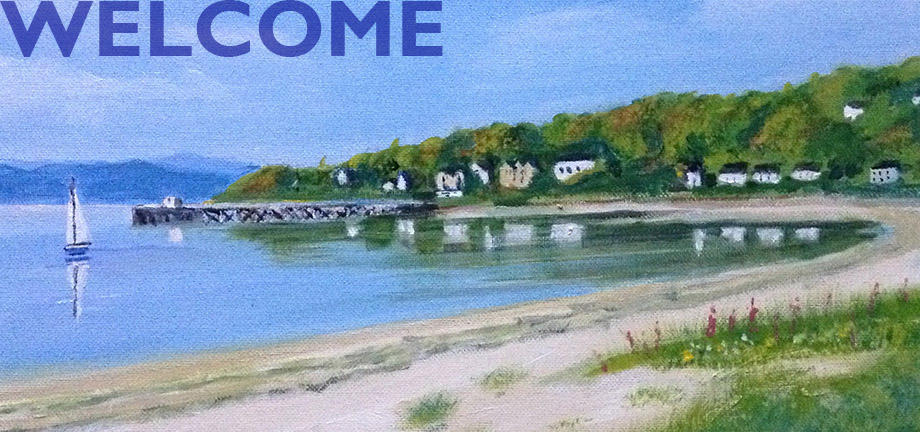 Welcome banner